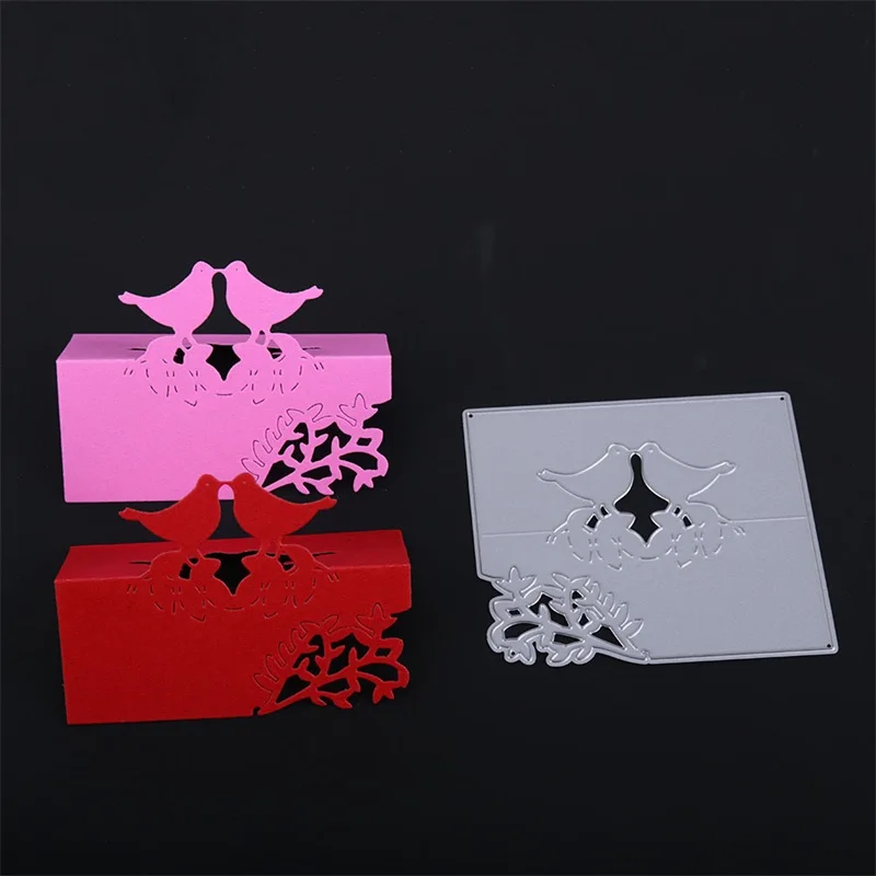 3D Hollow A pair of Birds with Love Warm Animal Decoration Metal Cutting Dies For DIY Scrapbooking Paper Cards Crafts New 2019
3D Hollow A pair of Birds with Love Warm Animal Decoration Metal Cutting Dies For DIY Scrapbooking Paper Cards Crafts New 2019