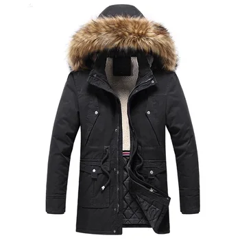 2020 New Casual Winter Fleece Parkas Jacket Men Hooded Warm Military Coats Mens Thick Medium-Long Cotton-padded Jackets 4XL
2020 New Casual Winter Fleece Parkas Jacket Men Hooded Warm Military Coats Mens Thick Medium-Long Cotton-padded Jackets 4XL