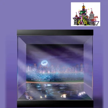 Building Block Acrylic Dustproof Display Box Show Box for Batman Joker Land 70922 (Display Box Included Only, No Kit) - 2 Lights
Building Block Acrylic Dustproof Display Box Show Box for Batman Joker Land 70922 (Display Box Included Only, No Kit) - 2 Lights