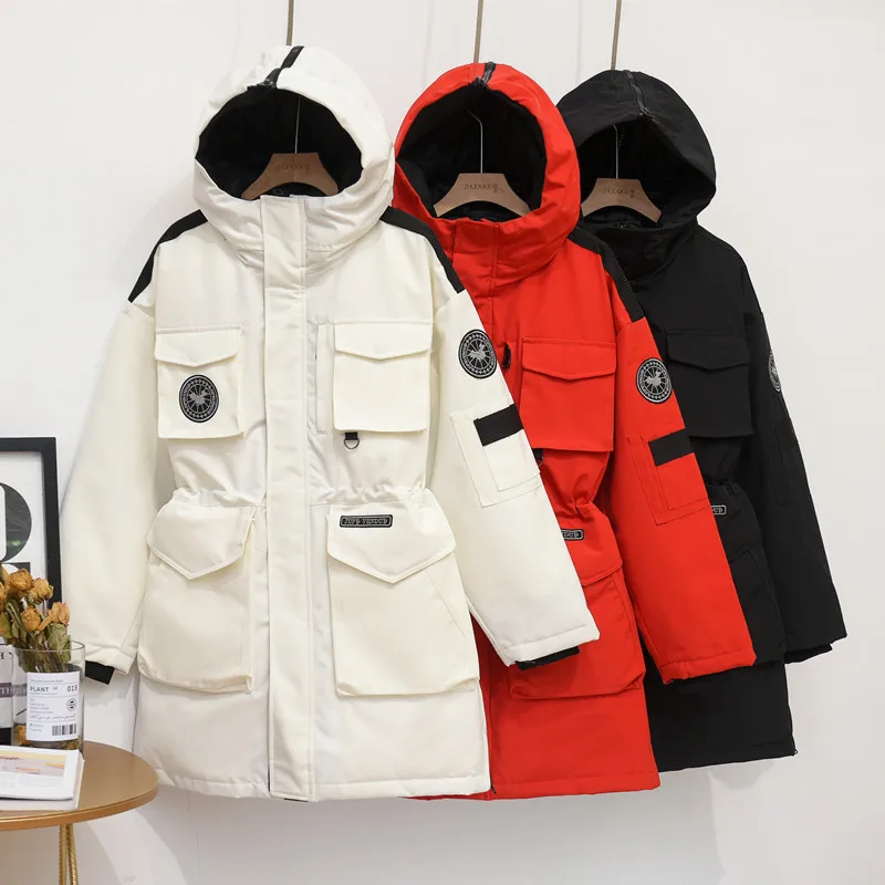 Female Down Garment 2019 New Mid-long Explosive Couple Military Uniform Jacket Plus Size Thickened Down Garment
Female Down Garment 2019 New Mid-long Explosive Couple Military Uniform Jacket Plus Size Thickened Down Garment