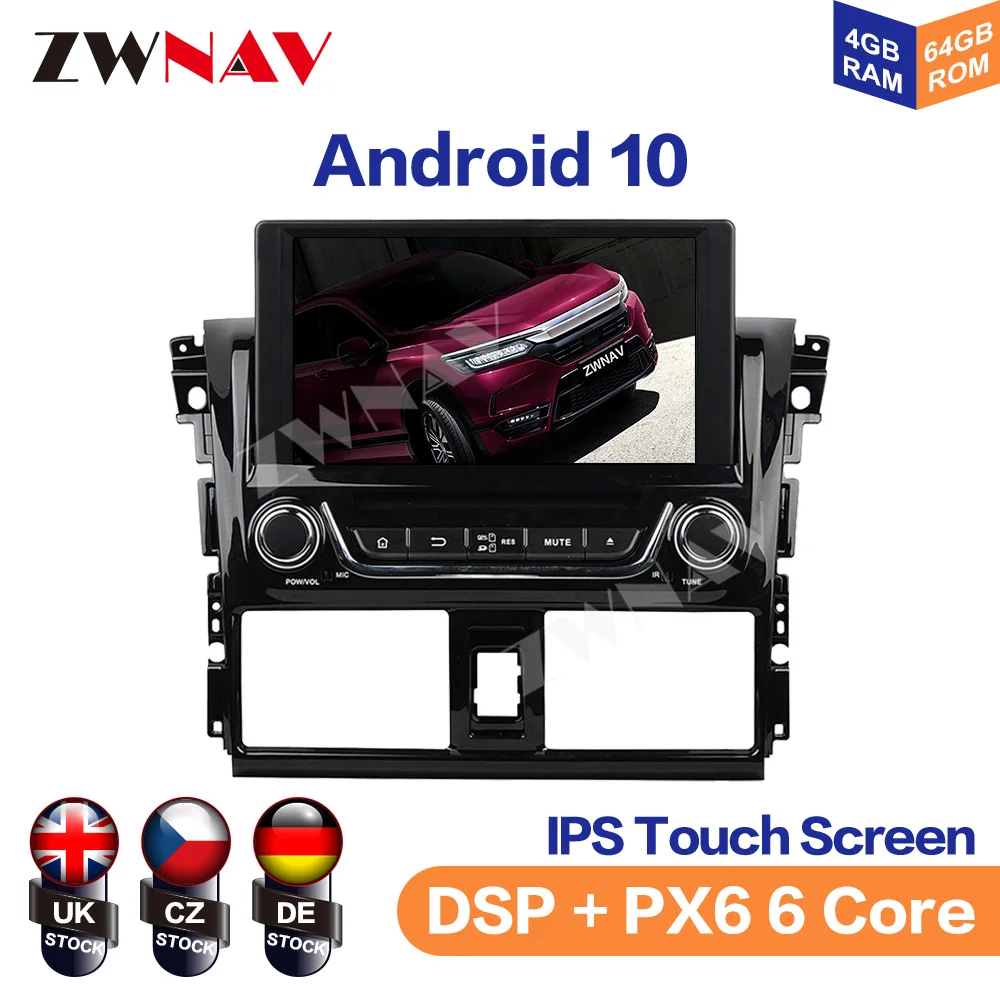 Android 10 Octa Core DSP Car DVD Player Multimedia Player GPS Navigation For Toyota YARIS 2013-2015 Auto Radio Stereo Head Unit
Android 10 Octa Core DSP Car DVD Player Multimedia Player GPS Navigation For Toyota YARIS 2013-2015 Auto Radio Stereo Head Unit