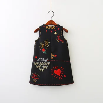 Hot Selling Children Shirt Europe And America Heart Printed Letter GIRL'S Vest Dress Top Grade Princess Dress
Hot Selling Children Shirt Europe And America Heart Printed Letter GIRL'S Vest Dress Top Grade Princess Dress