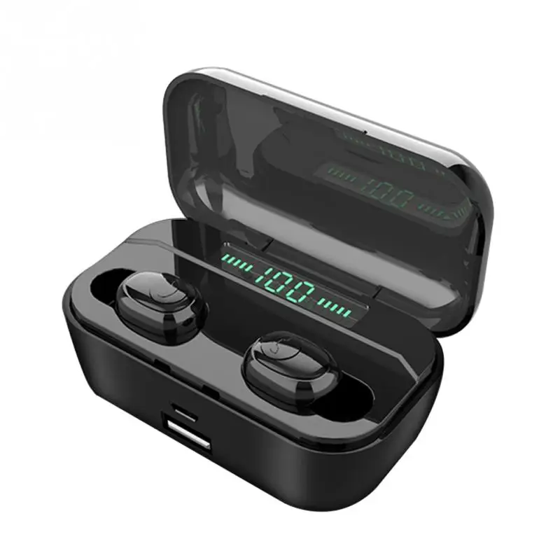 TWS Wireless Earphone HiFi Stereo Mini LCD Display Stable Bluetooth 5.0 Portable ABS LED Indicator Touch Control Sports Earbuds
TWS Wireless Earphone HiFi Stereo Mini LCD Display Stable Bluetooth 5.0 Portable ABS LED Indicator Touch Control Sports Earbuds
