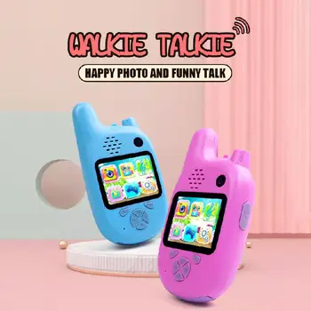 Children's Digital Camera Mini Walkie Talkie Can Take Pictures Front And Rear High-definition Dual Cameras Home Game Props
Children's Digital Camera Mini Walkie Talkie Can Take Pictures Front And Rear High-definition Dual Cameras Home Game Props