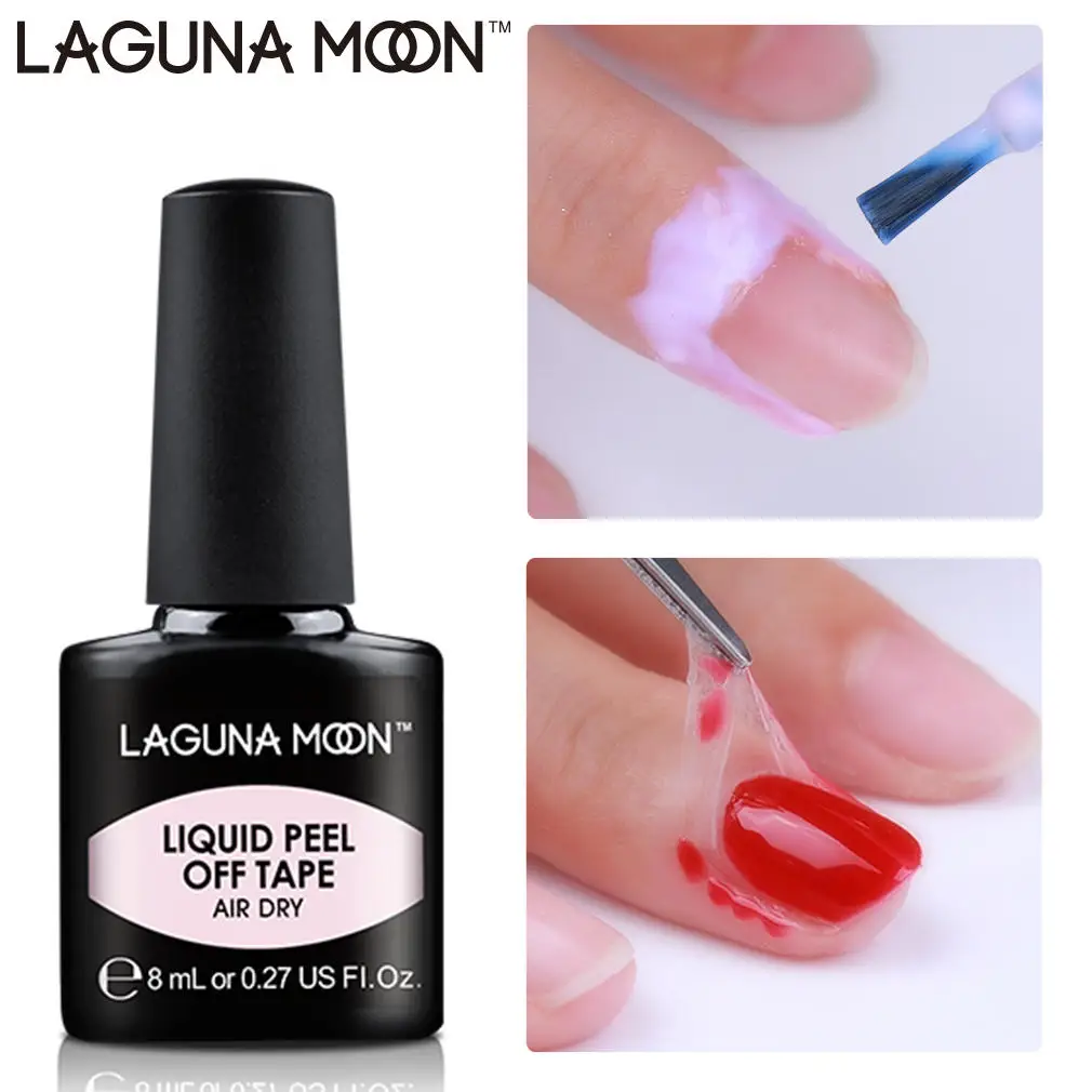 Lagunamoon 8ML Nail Latex Pink Peel Off Tape Liquid Glue Gellak Lucky Lacquer Protect Nails Polish Block Nail Varnish
Lagunamoon 8ML Nail Latex Pink Peel Off Tape Liquid Glue Gellak Lucky Lacquer Protect Nails Polish Block Nail Varnish