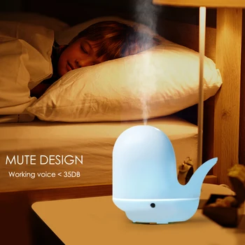 200ML Ultrasonic Aroma Diffuser Cute Whale Humidifier Tap Light Essential Oil Diffuser Humidifier Air Purifier Desk Bedside Lamp
200ML Ultrasonic Aroma Diffuser Cute Whale Humidifier Tap Light Essential Oil Diffuser Humidifier Air Purifier Desk Bedside Lamp
