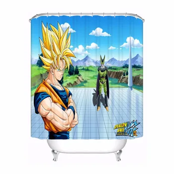 Custom Waterproof Shower Curtain Dragon Ball Z Goku and Gohan Anime Printed Bathroom Decor Various Sizes #180324-01-04
Custom Waterproof Shower Curtain Dragon Ball Z Goku and Gohan Anime Printed Bathroom Decor Various Sizes #180324-01-04
