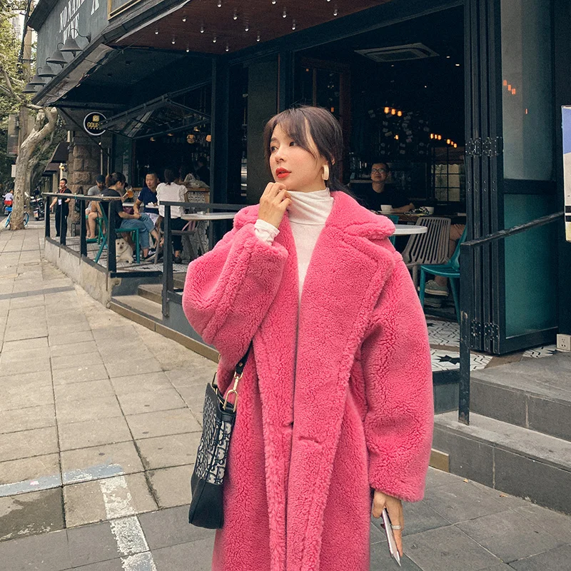 Winter Warm Thicke Cotton Coat 2023 Lapel Woolen Coat Women Jacket Loose Long Parkas Coat Winter Double Breasted Woolen Coat
Winter Warm Thicke Cotton Coat 2023 Lapel Woolen Coat Women Jacket Loose Long Parkas Coat Winter Double Breasted Woolen Coat