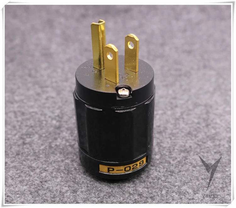 YIVO P-029 C-029 audio video power female schuko IEC male connectors US 09