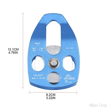 Fusion Aluminum Rescue Pulley Outdoor Rock Climbing Rescue Pulley Sheave Gear A10 20 Dropship 
Fusion Aluminum Rescue Pulley Outdoor Rock Climbing Rescue Pulley Sheave Gear A10 20 Dropship