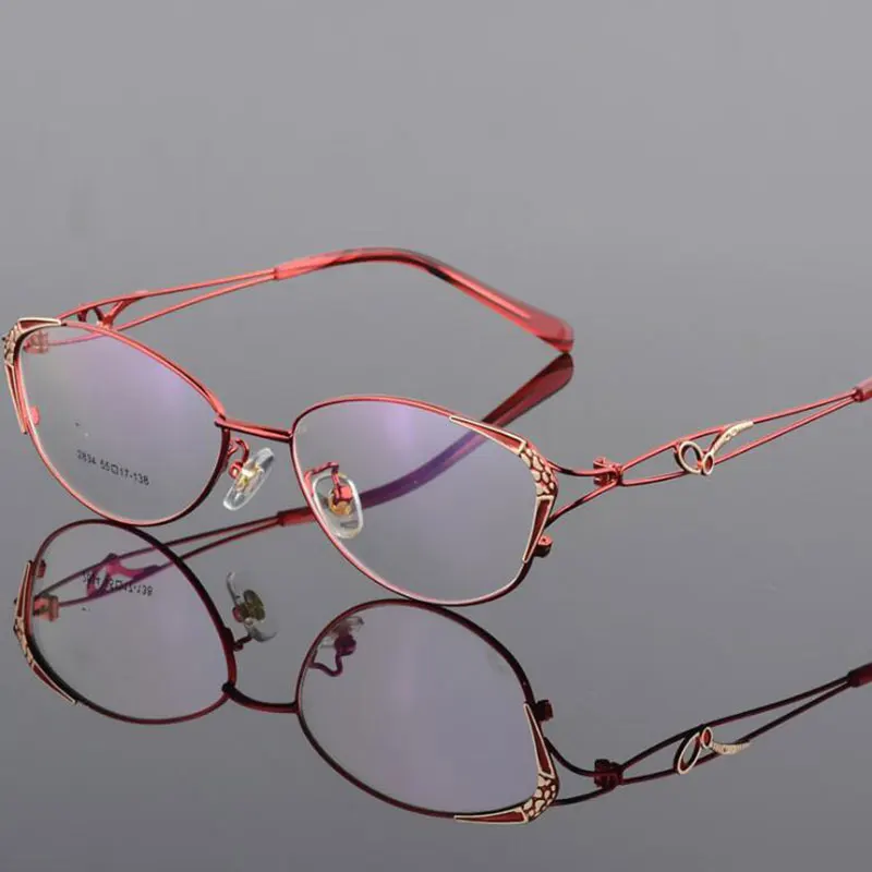 Оправа для очков HOTOCHKI женская из сплава элегантные винтажные оптические очки