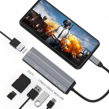 USB Splitter USB C HUB USB to Multi HDMI USB 3.0 RJ45 Carder Reader OTG Adapter for MacBook Pro Air USB Dock type c
USB Splitter USB C HUB USB to Multi HDMI USB 3.0 RJ45 Carder Reader OTG Adapter for MacBook Pro Air USB Dock type c