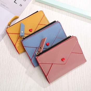 Outdoor Shopping Accessaries Supplies Women Small Wallet Short Splicing Coin Purse Money Card Holder PU Clutch Bags
Outdoor Shopping Accessaries Supplies Women Small Wallet Short Splicing Coin Purse Money Card Holder PU Clutch Bags