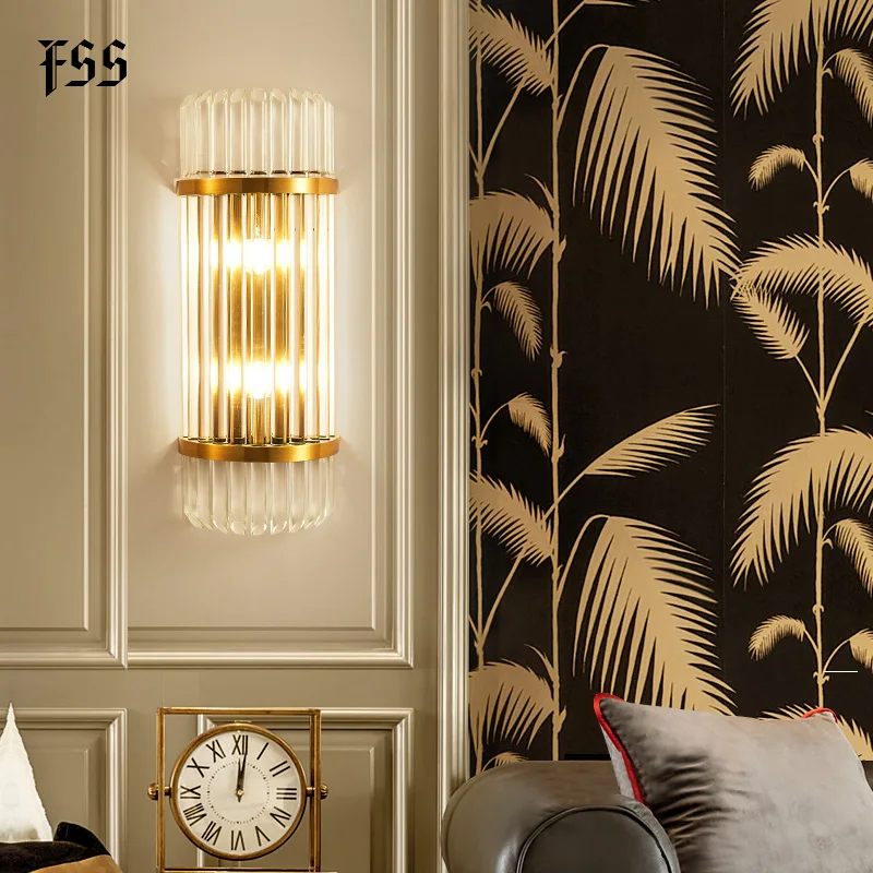 Fss modern stainless steel crystal wall lights bedside wall sconce for bedroom living room led lamps wall light fixtures
Fss modern stainless steel crystal wall lights bedside wall sconce for bedroom living room led lamps wall light fixtures