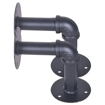 Retro Black Farmhouse Wall Mounted Shelf Home Holder Durable Hardware Decor Industrial Storage Hanging Pipe Bracket Iron
Retro Black Farmhouse Wall Mounted Shelf Home Holder Durable Hardware Decor Industrial Storage Hanging Pipe Bracket Iron