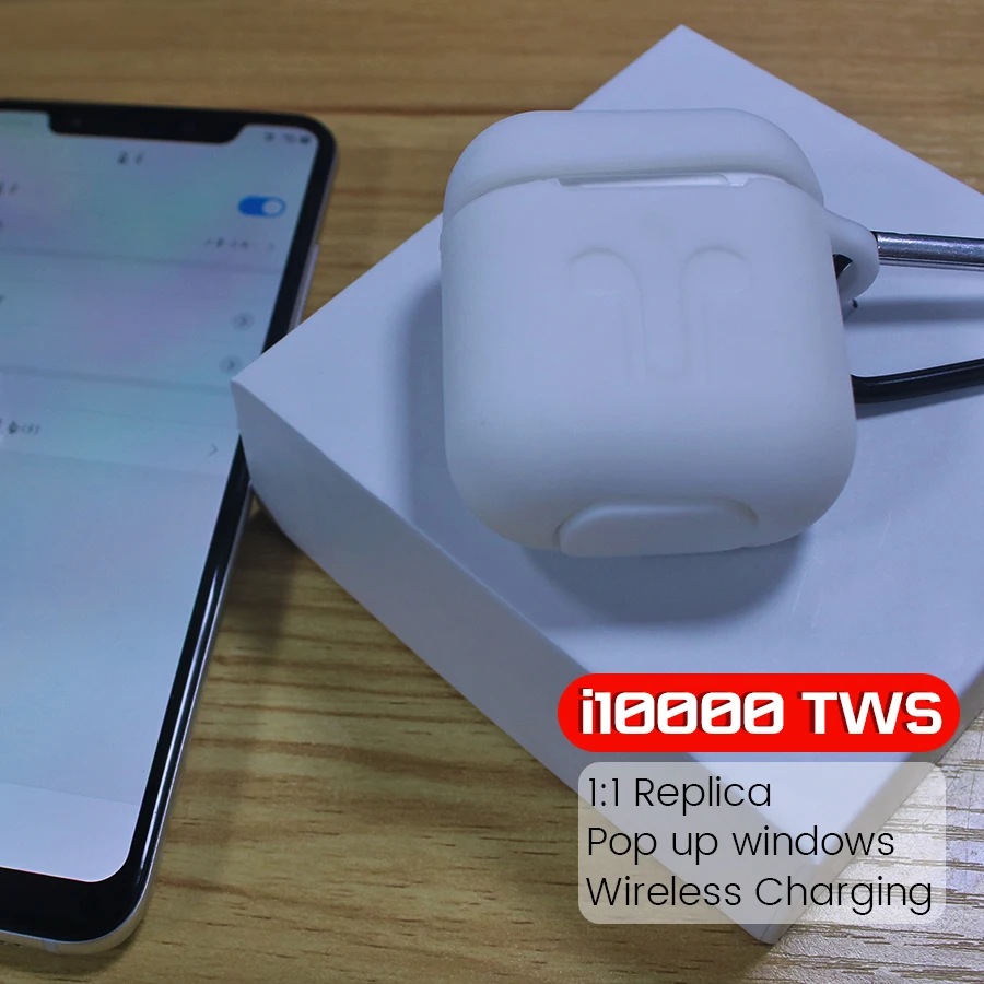 i10000 TWS In-ear sensor Bluetooth Earphone 1:1 Replica Aire2 Pop up Separate use Wireless Earphones PK i60 i80 i500 i5000 TWS
i10000 TWS In-ear sensor Bluetooth Earphone 1:1 Replica Aire2 Pop up Separate use Wireless Earphones PK i60 i80 i500 i5000 TWS