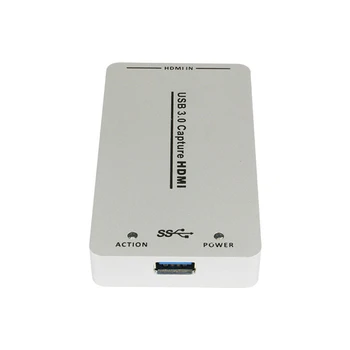 USB3.0 60FPS 1080P HDMI to USB3.0 Video Capture Dongle Box Game Streaming Live Stream Broadcast UVC & UAC Standards 
USB3.0 60FPS 1080P HDMI to USB3.0 Video Capture Dongle Box Game Streaming Live Stream Broadcast UVC & UAC Standards