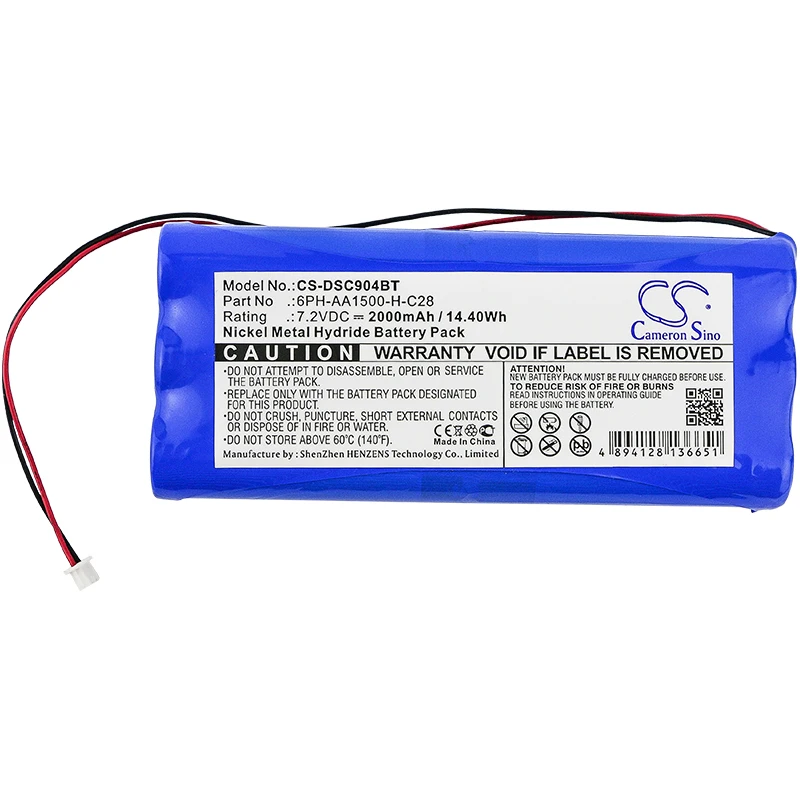 Cameron Sino Battery For DSC 9047 Powerseries security sysemt,Power Series 9047 Wireless Control Panel,SCW9045 Alarm System
Cameron Sino Battery For DSC 9047 Powerseries security sysemt,Power Series 9047 Wireless Control Panel,SCW9045 Alarm System