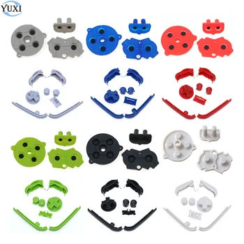 YuXi For Gameboy Advance Replacement Keypad L R A B Button For GBA D Pad Power Buttons with Rubber Silicone Conductive Buttons
YuXi For Gameboy Advance Replacement Keypad L R A B Button For GBA D Pad Power Buttons with Rubber Silicone Conductive Buttons