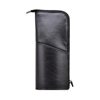 PU Travel Makeup Brush Holder Pencil Pen Case Organizer Bag Zipper Stand-Up Small Toiletry Stationery Bag with Divider
PU Travel Makeup Brush Holder Pencil Pen Case Organizer Bag Zipper Stand-Up Small Toiletry Stationery Bag with Divider
