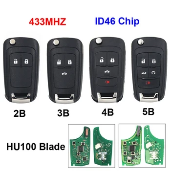 2/3/4/5 Button Folding Flip Remote Key Car Remote Key Chip For Chevrolet 433MHz ID46 Aveo Cruze Orlando Malibu HU100 Uncut Blade
2/3/4/5 Button Folding Flip Remote Key Car Remote Key Chip For Chevrolet 433MHz ID46 Aveo Cruze Orlando Malibu HU100 Uncut Blade