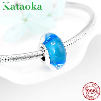 2018 New Fashion light Blue bubble 925 Sterling Silver Murano Glass beads Fit Original Pandora Charms Bracelet Jewelry Making
2018 New Fashion light Blue bubble 925 Sterling Silver Murano Glass beads Fit Original Pandora Charms Bracelet Jewelry Making