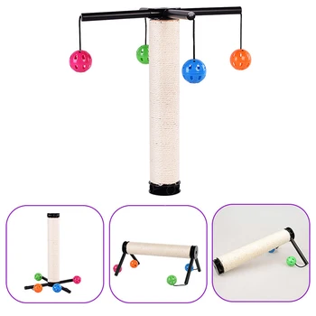 LUDA Natural Sisal Cat Scratching Post Toy for Cats Catnip Tower Scratcher Sisal Rope Ball Chewing Climbing Toy Protecting Furni
LUDA Natural Sisal Cat Scratching Post Toy for Cats Catnip Tower Scratcher Sisal Rope Ball Chewing Climbing Toy Protecting Furni