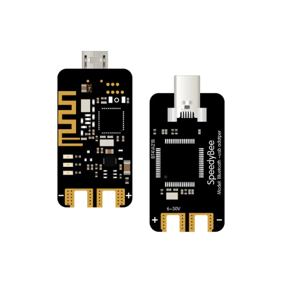 Upgraded Runcam SpeedyBee Bluetooth USB Adapter 2-6S Support STM32 Cp210x USBFor RC FPV Racing Drone Flight Controller
Upgraded Runcam SpeedyBee Bluetooth USB Adapter 2-6S Support STM32 Cp210x USBFor RC FPV Racing Drone Flight Controller