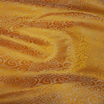 CF923 Golden Clouds Chinese Silky Brocade Fabric Men's Jackets/Chinese Style Home Textiles/Buddhism Jacquard Brocade Fabrics
CF923 Golden Clouds Chinese Silky Brocade Fabric Men's Jackets/Chinese Style Home Textiles/Buddhism Jacquard Brocade Fabrics