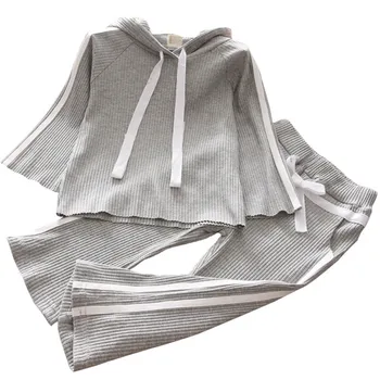 Classic Striped Baby Girl Clothing Set Spring Retail 2Pcs Hooded Sweatshirts+Leggings Pants Girls Clothes Sets Casual Kids Suits
Classic Striped Baby Girl Clothing Set Spring Retail 2Pcs Hooded Sweatshirts+Leggings Pants Girls Clothes Sets Casual Kids Suits