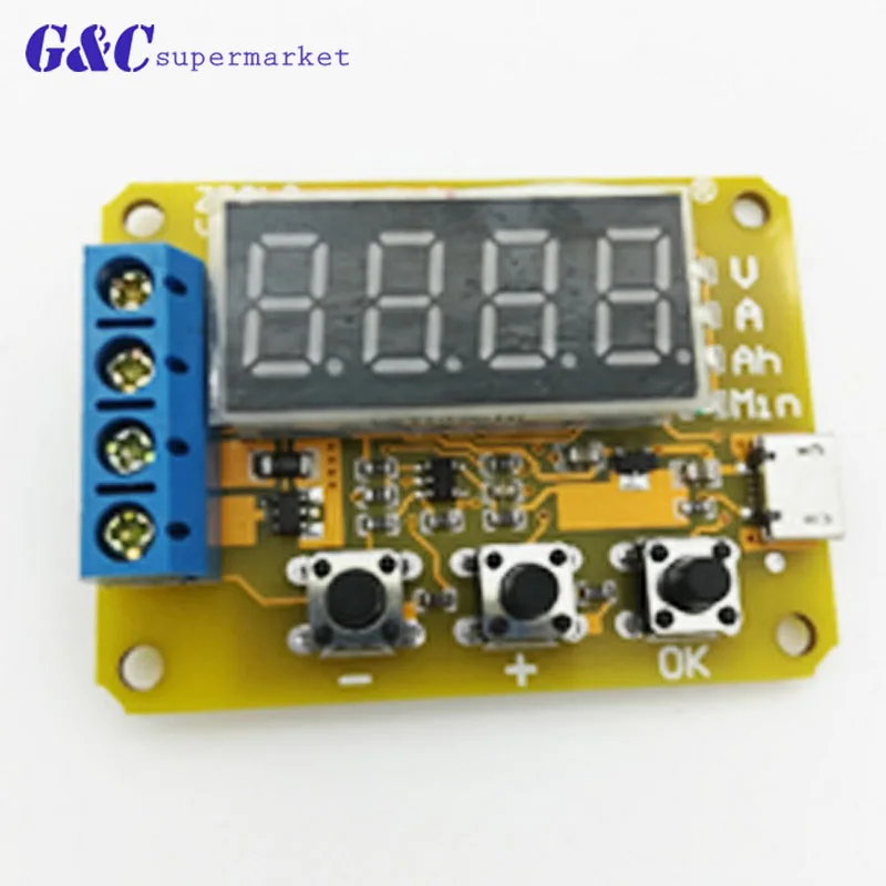 ZB2L3 V3 Battery Capacity Tester 18650 1.2-12V External Load Battery Discharge Testing Micro USB 3A finished product with shell
ZB2L3 V3 Battery Capacity Tester 18650 1.2-12V External Load Battery Discharge Testing Micro USB 3A finished product with shell