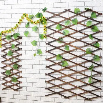 Wooden Trellis Flower Stand Anti-corrosion Anti-insect Folding Expandable Wooden Trellis Fence For Home Yard Garden Decoration
Wooden Trellis Flower Stand Anti-corrosion Anti-insect Folding Expandable Wooden Trellis Fence For Home Yard Garden Decoration