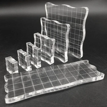 7pcs/set Transparent Acrylic Clear Stamp Block Pad Scrapbooking DIY Handmade Tool Curve Edges Stamping
7pcs/set Transparent Acrylic Clear Stamp Block Pad Scrapbooking DIY Handmade Tool Curve Edges Stamping