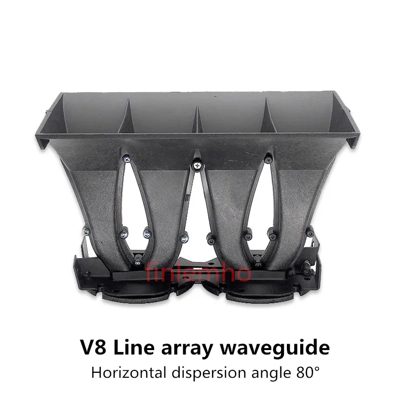 V8 Line Array акустическая система ВЧ Horn аксессуары 2x1 4 Inch Throat для профессионального
