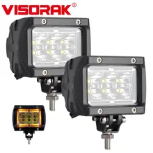 VISORAK 4 Inch Motorcycle LED Driving Work Light For Ford Defender Nissan SUV Pickup Truck 4x4 Auto Jeep 4WD ATV Off-road Car
VISORAK 4 Inch Motorcycle LED Driving Work Light For Ford Defender Nissan SUV Pickup Truck 4x4 Auto Jeep 4WD ATV Off-road Car