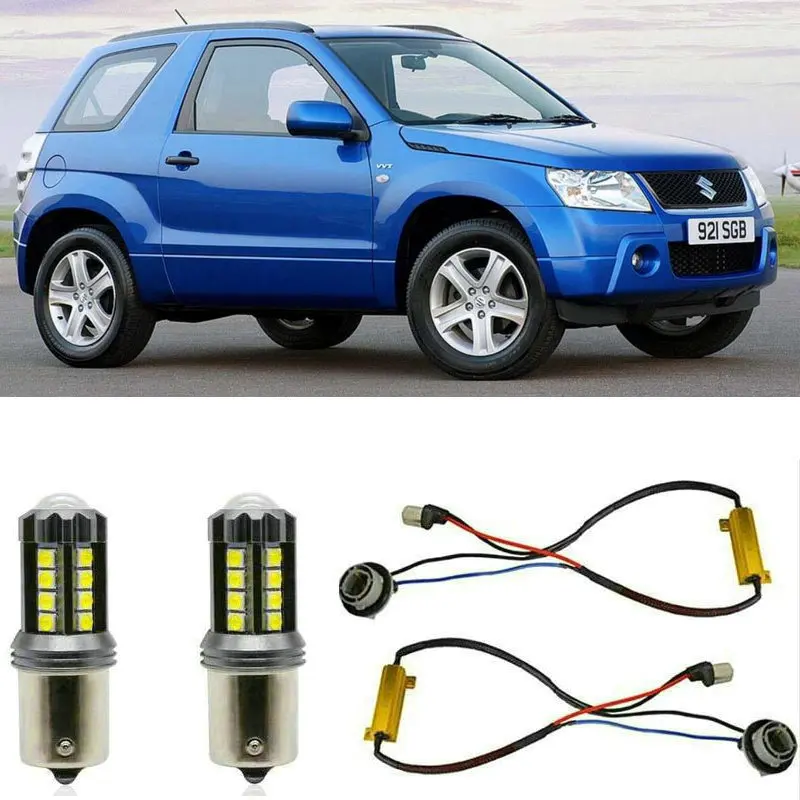 Fog lamps For SUZUKI GRAND VITARA 2 II JT TE TD Stop lamp Reverse Back up bulb Front Rear Turn Signal error free 2pc
Fog lamps For SUZUKI GRAND VITARA 2 II JT TE TD Stop lamp Reverse Back up bulb Front Rear Turn Signal error free 2pc