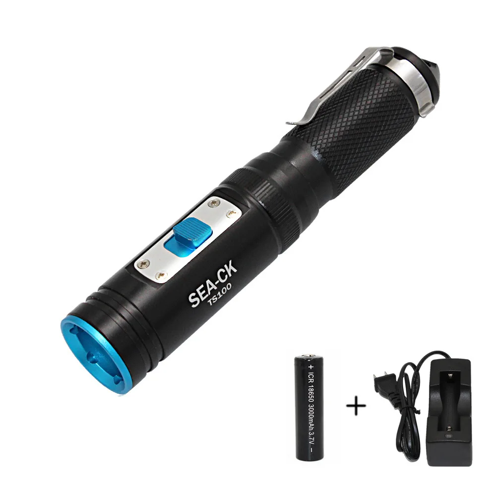 2019 Max 1000lm Rechargeable Mini diving dive torch Light with Push Switch Waterproof 50m LED Flashlight for Diving D021
2019 Max 1000lm Rechargeable Mini diving dive torch Light with Push Switch Waterproof 50m LED Flashlight for Diving D021