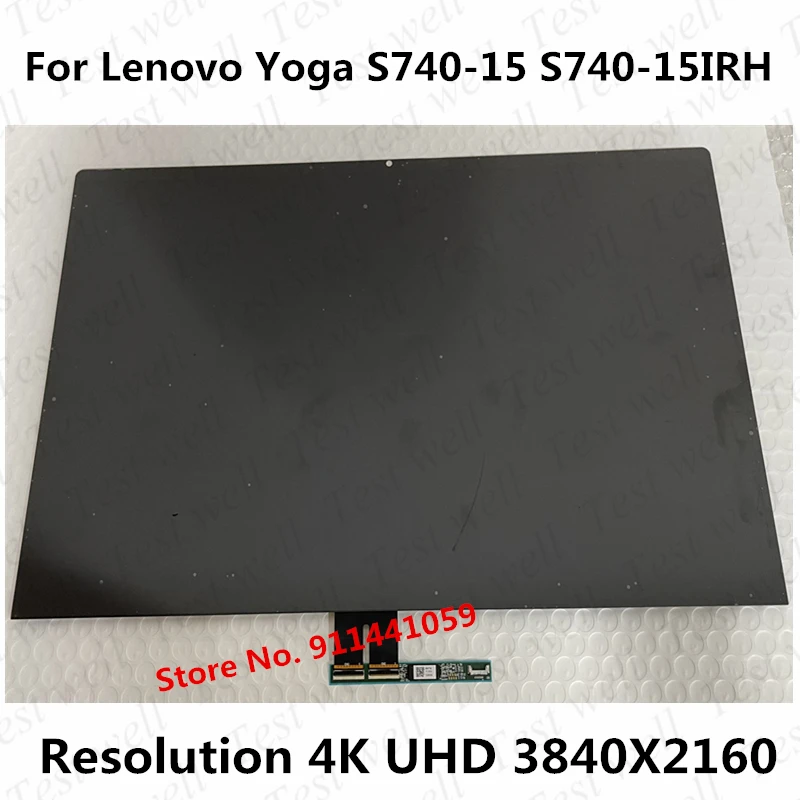 Оригинальный сенсорный экран 15,6 дюйма UHD 3840X2160 для Lenovo Yoga S740-15, ЖК-экран в сборе, модуль экрана 5D10S39613
Оригинальный сенсорный экран 15,6 дюйма UHD 3840X2160 для Lenovo Yoga S740-15, ЖК-экран в сборе, модуль экрана 5D10S39613