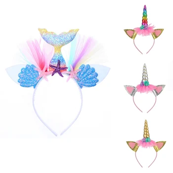 Cute Golden Wedding Headband Princess Rainbow Unicorn Plastic Tiara Mermaid Tail Hairband For Girls Kids Hair Accessories
Cute Golden Wedding Headband Princess Rainbow Unicorn Plastic Tiara Mermaid Tail Hairband For Girls Kids Hair Accessories