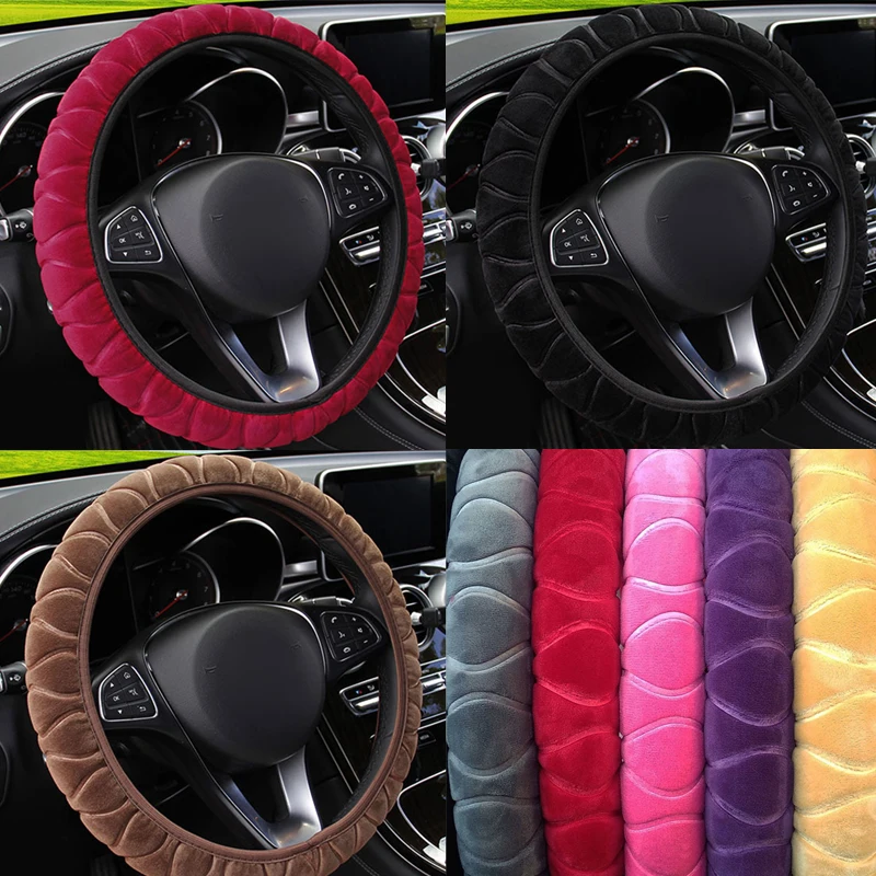 Braid On The Wheel Covers Handle Plush Set Car Steering Wheel Cover Sponge Auto Protector Universal Auto In Interior Accessories
Braid On The Wheel Covers Handle Plush Set Car Steering Wheel Cover Sponge Auto Protector Universal Auto In Interior Accessories