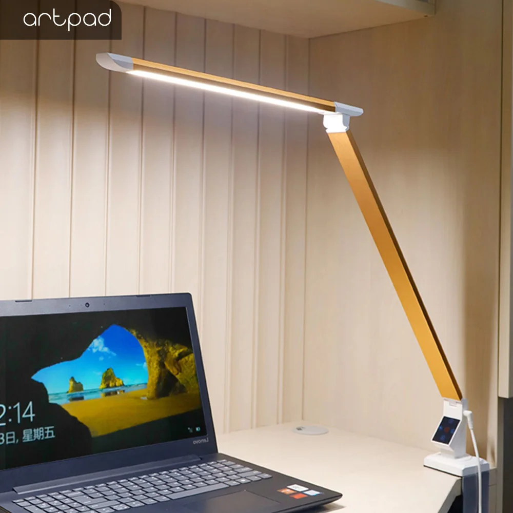 Artpad 12w Clip Lamp 3 Color and 5 Levels Dimming Brightness/Color Temperature/Remote Control Table Illimination Reading Lights
Artpad 12w Clip Lamp 3 Color and 5 Levels Dimming Brightness/Color Temperature/Remote Control Table Illimination Reading Lights