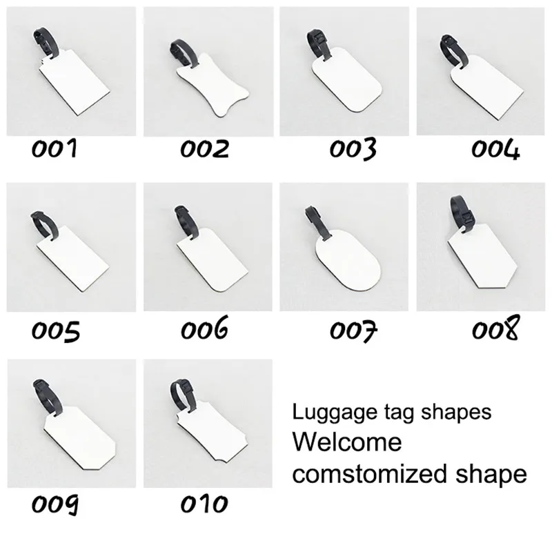 Sublimation Blank Luggage&bags 2 Printed Side Cute Novelty MDF Wood Funky Travel Luggage Label Straps Suitcase Luggage Tags Drop 
Sublimation Blank Luggage&bags 2 Printed Side Cute Novelty MDF Wood Funky Travel Luggage Label Straps Suitcase Luggage Tags Drop
