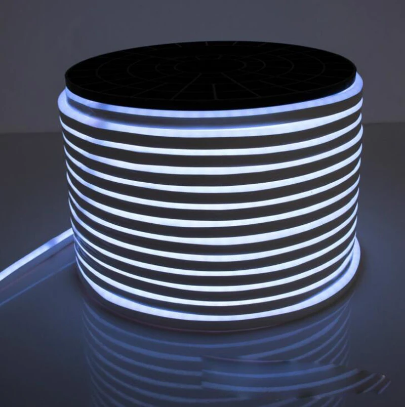 50m/lot 8*16mm LED Neon Strip DC24V 12V AC110V 120LED/M 2835 Flexible Neon LED Light Outdoor Decorative Strip Christmas Lighting
50m/lot 8*16mm LED Neon Strip DC24V 12V AC110V 120LED/M 2835 Flexible Neon LED Light Outdoor Decorative Strip Christmas Lighting