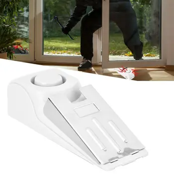 

120dB Door Stop Alarm Door Block Vibration Alarm Super Loud Anti-theft 3 Level Alarm Home Security System Traveling Alarm System