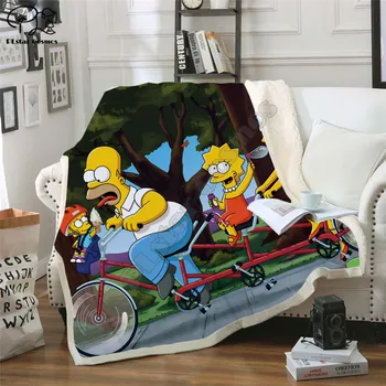 The Simpsons pattern Blanket 3D full printed Wearable Blanket Adults/kids Fleece Blanket drop shippng style -2
The Simpsons pattern Blanket 3D full printed Wearable Blanket Adults/kids Fleece Blanket drop shippng style -2