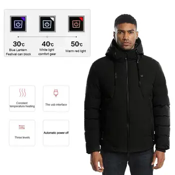 Fashion Men Electric Heated Jacket Heating Coat USB Vest Thermal Warm Heated Vest Fishing Winter Jacket For Outdoor Camping
Fashion Men Electric Heated Jacket Heating Coat USB Vest Thermal Warm Heated Vest Fishing Winter Jacket For Outdoor Camping
