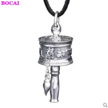 BOCAIS925 silver jewelry fashion retro Thai silver men and women six-character truth Gawu Box Pendant can be opened
BOCAIS925 silver jewelry fashion retro Thai silver men and women six-character truth Gawu Box Pendant can be opened