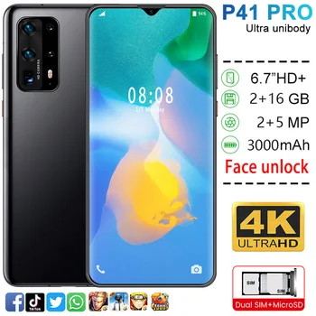 SOYES P41 Pro Mobile Phone Android 6.7 inch 2GB RAM 16GB ROM Smartphone 3000mAh Mobile Phone
SOYES P41 Pro Mobile Phone Android 6.7 inch 2GB RAM 16GB ROM Smartphone 3000mAh Mobile Phone