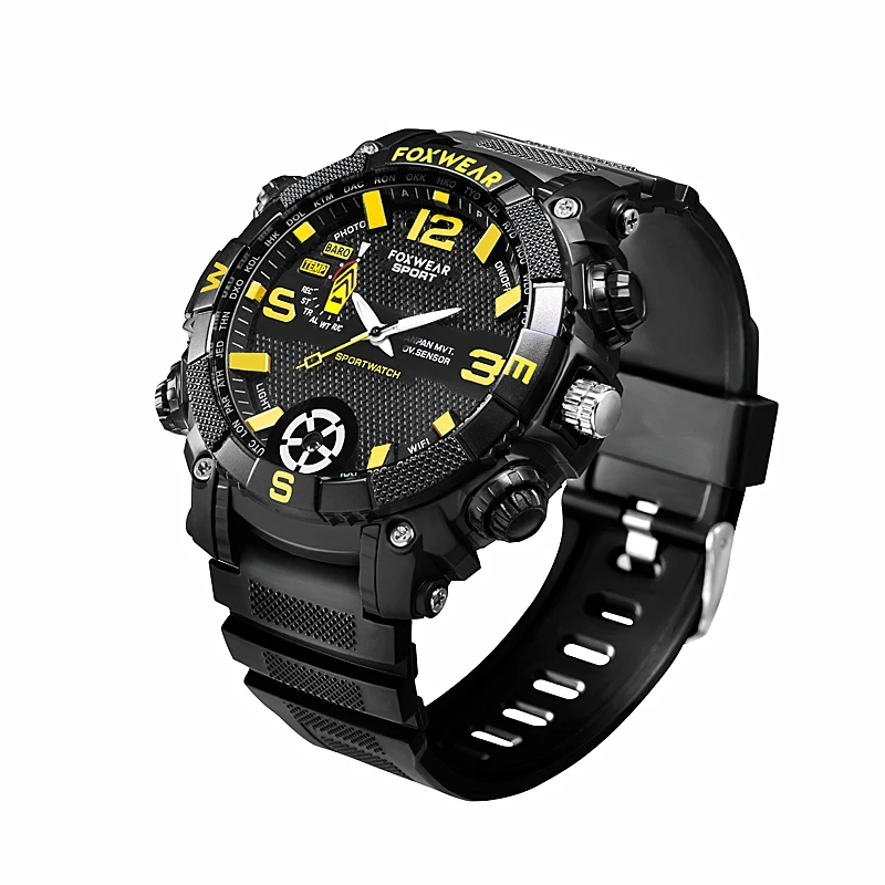 FOX9 Sports Camera Watch Remote Wifi Large Capacity HD Camera Wristband Glare Lighti IP67 Waterproof Watch Smart Watch
FOX9 Sports Camera Watch Remote Wifi Large Capacity HD Camera Wristband Glare Lighti IP67 Waterproof Watch Smart Watch