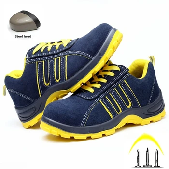 Indestructible Unisex Steel Toe work shoes for men Safety Shoes Outdoor Sneakers Construction Safety Boots Women
Indestructible Unisex Steel Toe work shoes for men Safety Shoes Outdoor Sneakers Construction Safety Boots Women